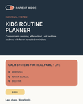 Kids Routine Planner
