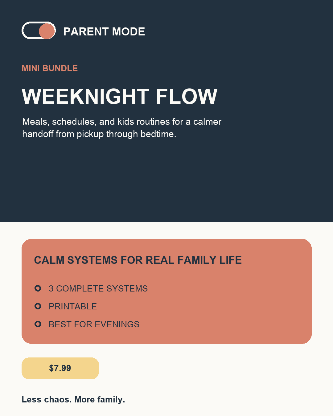 Weeknight Flow Mini Bundle